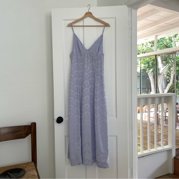 NWT Ganni floral jacquard slip dress | Size DK 38 (US 8) - Picture 2 of 5